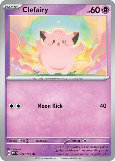Clefairy (ME: Ascended Heroes) Near Mint
