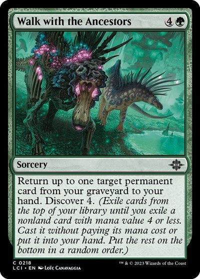 Walk with the Ancestors (The Lost Caverns of Ixalan) Near Mint