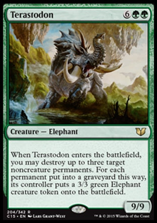 Terastodon (Commander 2015) Light Play