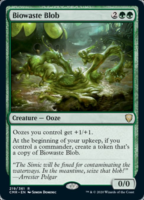 Biowaste Blob (Commander Legends) Light Play