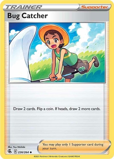 Bug Catcher (SWSH08: Fusion Strike) Near Mint Reverse Holofoil