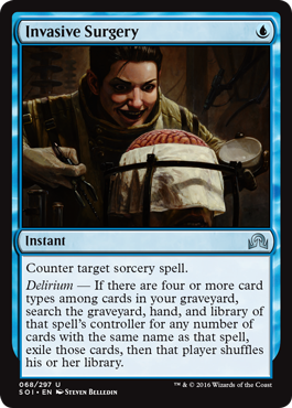 Invasive Surgery (Shadows Over Innistrad) Light Play Foil