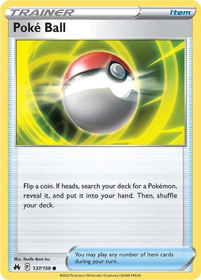 Poke Ball (Crown Zenith) Near Mint