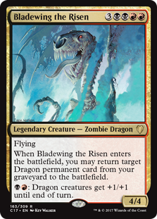 Bladewing the Risen (Commander 2017) Light Play