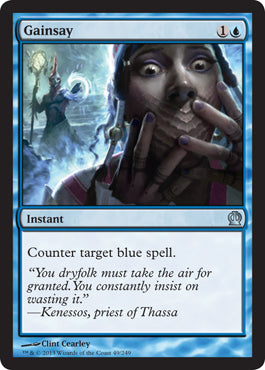 Gainsay (Theros) Light Play Foil