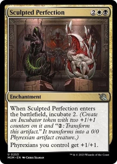 Sculpted Perfection (March of the Machine) Near Mint Foil