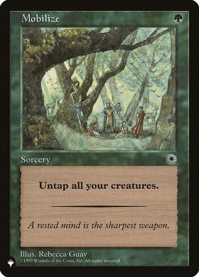 Mobilize (The List) Near Mint