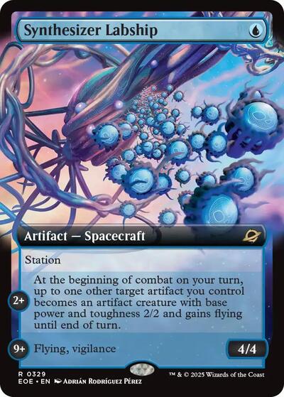 Synthesizer Labship (Extended Art) (Edge of Eternities) Light Play