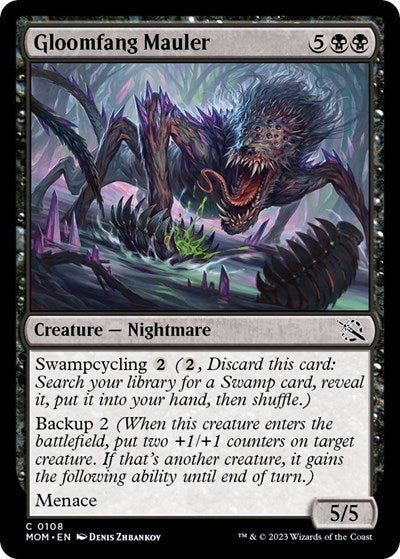 Gloomfang Mauler (March of the Machine) Light Play Foil