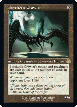 Psychosis Crawler (The Brothers' War: Retro Frame Artifacts) Light Play