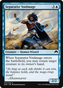 Separatist Voidmage (Magic Origins) Light Play Foil