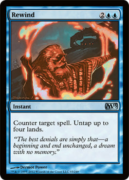 Rewind (Magic 2013 Core Set) Light Play