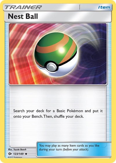 Nest Ball (SM Base Set) Near Mint