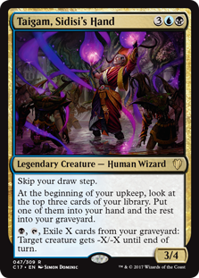 Taigam, Sidisi's Hand (Commander 2017) Light Play