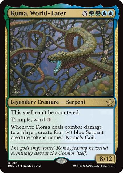 Koma, World-Eater (Foundations) Near Mint