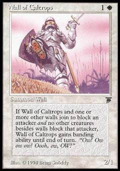 Wall of Caltrops (Legends) Light Play