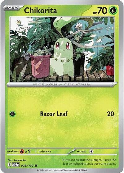 Chikorita (ME01: Mega Evolution) Near Mint
