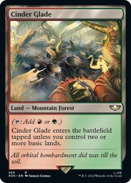 Cinder Glade (Universes Beyond: Warhammer 40K) Near Mint