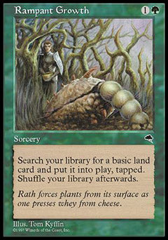 Rampant Growth (Tempest) Light Play