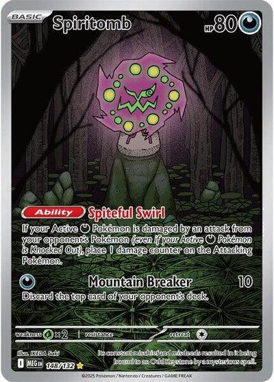 Spiritomb - 148 (ME01: Mega Evolution) Near Mint Holofoil