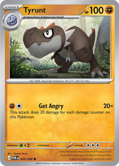 Tyrunt (ME03: Perfect Order) Near Mint Reverse Holofoil