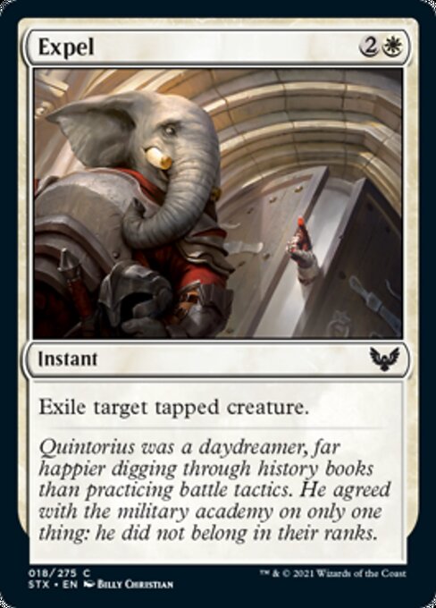 Expel (Strixhaven) Near Mint Foil