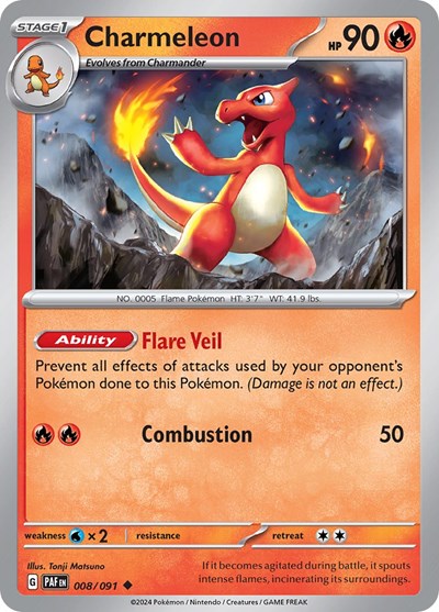 Charmeleon (SV: Paldean Fates) Near Mint
