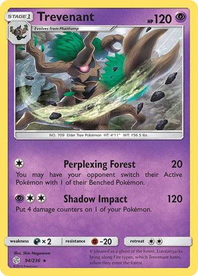 Trevenant (SM - Cosmic Eclipse) Near Mint