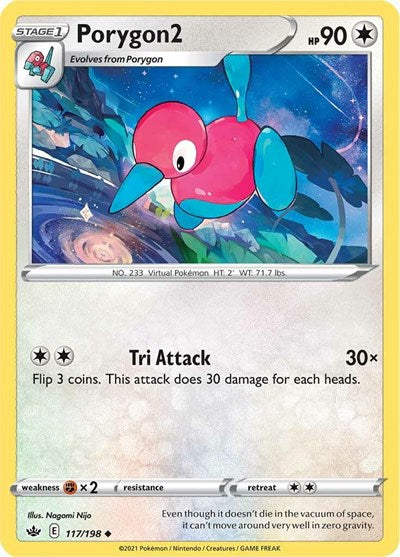 Porygon2 (SWSH06: Chilling Reign) Near Mint