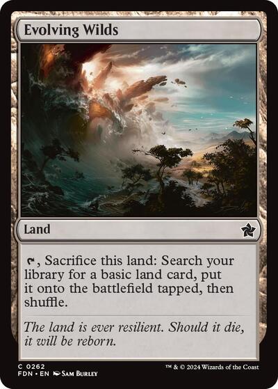 Evolving Wilds (Foundations) Light Play Foil