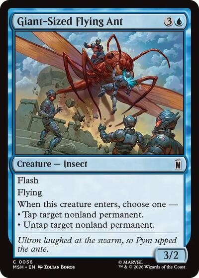 Giant-Sized Flying Ant (Marvel Super Heroes) Near Mint Foil