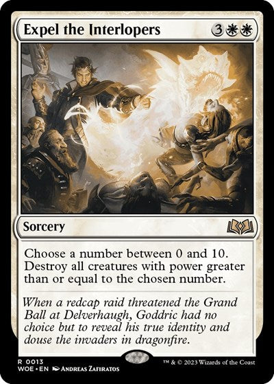 Expel the Interlopers (Wilds of Eldraine) Light Play