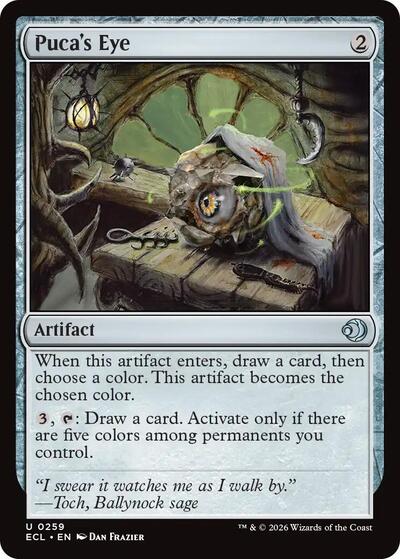 Puca's Eye (Lorwyn Eclipsed) Near Mint