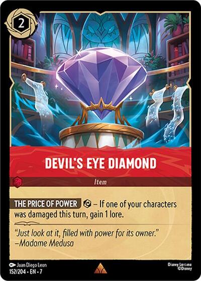 Devil's Eye Diamond (Archazia's Island) Near Mint