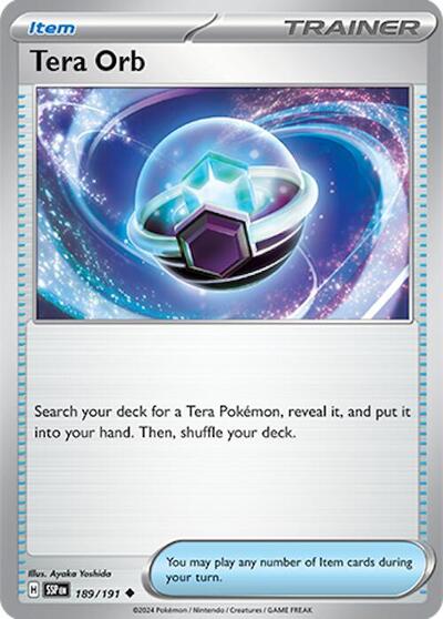 Tera Orb (SV08: Surging Sparks) Near Mint