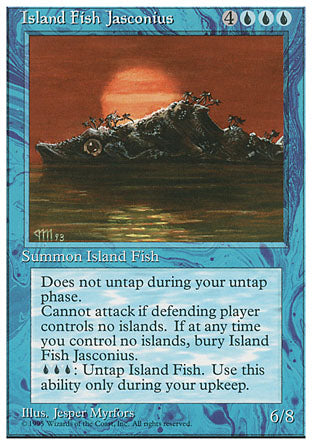 Island Fish Jasconius (4th Edition) Light Play