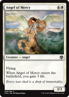 Angel of Mercy (Iconic Masters) Light Play Foil