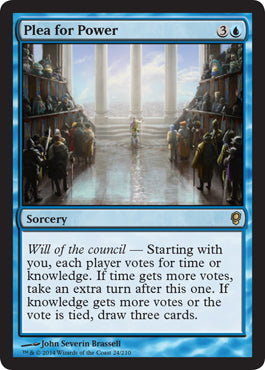 Plea for Power (Conspiracy) Light Play