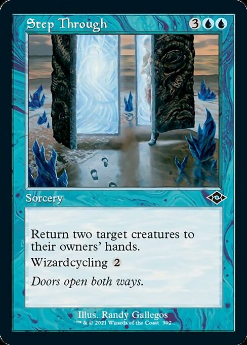 Step Through (Retro Frame) (Modern Horizons 2) Light Play Foil