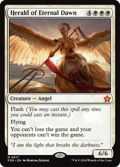 Herald of Eternal Dawn (Foundations) Near Mint