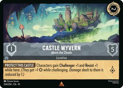 Castle Wyvern - Above the Clouds (Whispers in the Well) Near Mint