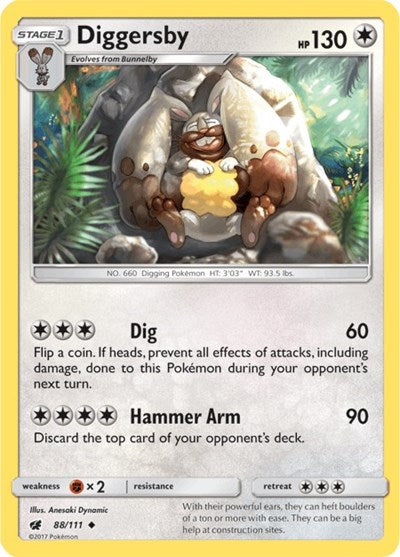 Diggersby (SM - Crimson Invasion) Near Mint