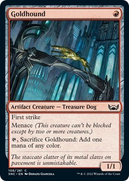 Goldhound (Streets of New Capenna) Light Play Foil