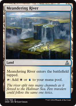 Meandering River (Oath of the Gatewatch) Light Play Foil