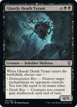 Ghastly Death Tyrant (Commander Legends: Battle for Baldur's Gate) Light Play Foil