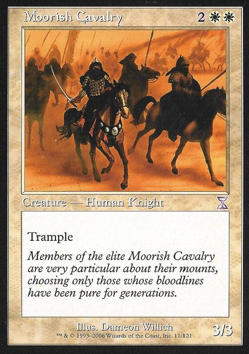 Moorish Cavalry (Time Spiral Time Shifted) Light Play