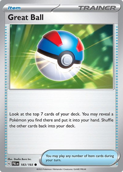 Great Ball (SV02: Paldea Evolved) Near Mint