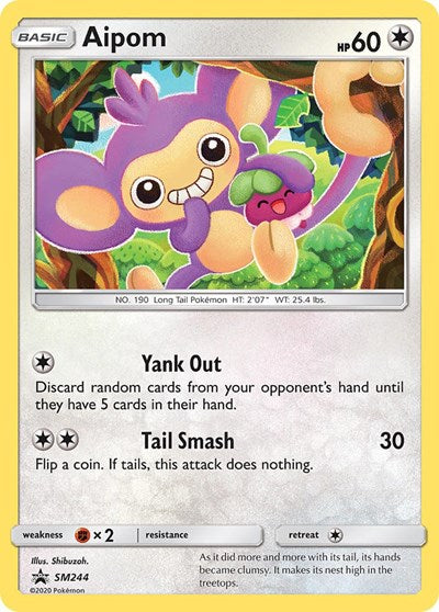 Aipom - SM244 (SM Promos)