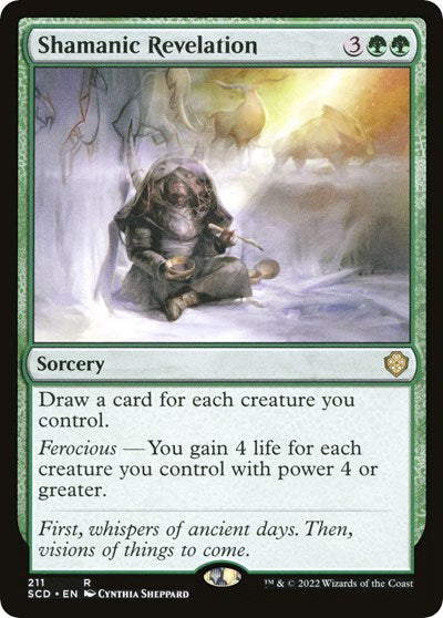 Shamanic Revelation (Commander 2022 Starter Decks) Near Mint
