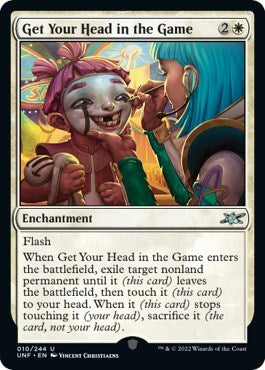 Get Your Head in the Game (Unfinity) Light Play Foil